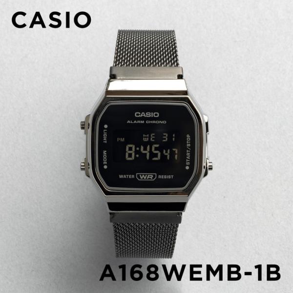 CASIO STANDARD MENS カシオ A168WEMB-1B 腕時計 時計 ブランド メン...