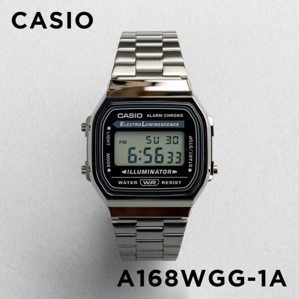 並行輸入品 10年保証 日本未発売 CASIO STANDARD カシオ スタンダード A168WG...