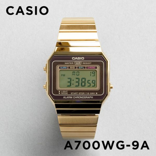 CASIO STANDARD MENS カシオ A700WG-9A 腕時計 時計 ブランド メンズ ...