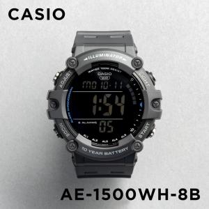 並行輸入品 10年保証 CASIO STANDARD カシオ スタンダード AE-1500WH-8B 腕時計 時計 ブランド メンズ レディース チープカシオ チプカシ デジタル｜timelovers