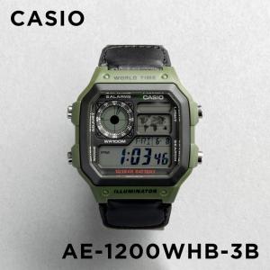 並行輸入品 10年保証 日本未発売 CASIO STANDARD カシオ スタンダード AE-1200WHB-3B 腕時計 時計 ブランド メンズ レディース チープカシオ チプカシ デジタル