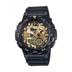 10年保証 送料無料 CASIO カシオ スタンダード AEQ-100BW-9A 腕時計 メンズ レディース キッズ 子供 男の子 女の子 チープカシオ チプカシ アナデジ 日付 防水