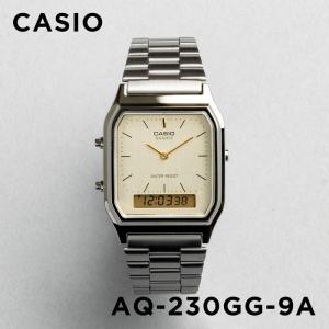 並行輸入品 10年保証 日本未発売 CASIO STANDARD カシオ スタンダード AQ-230GG-9A 腕時計 時計 ブランド メンズ レディース チープ チプカシ アナデジ 日付｜timelovers