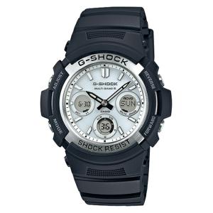 並行輸入品 10年保証 CASIO G-SHOCK カシオ Gショック AWG-M100S-7A 腕時計 時計 ブランド メンズ キッズ 子供 男の子 アナデジ  電波 ソーラー｜timelovers