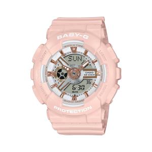 並行輸入品 10年保証 日本未発売 CASIO BABY-G カシオ ベビーG BA-110XRG-4A 腕時計 時計 ブランド レディース 女の子 アナデジ 日付 カレンダー 防水｜timelovers