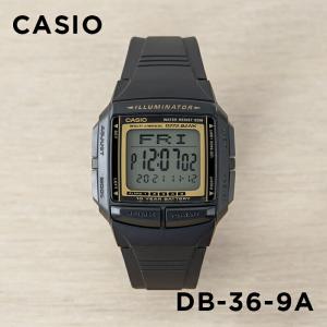 並行輸入品 10年保証 日本未発売 CASIO DATA BANK カシオ データバンク DB-36-9A 腕時計 時計 ブランド メンズレディース キッ｜timelovers