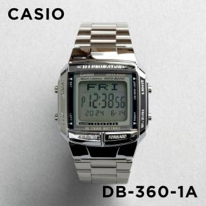 並行輸入品 10年保証 CASIO DATA BANK カシオ データバンク DB-360-1A 腕時計 時計 ブランド メンズレディース キッズ 子供 男の子｜timelovers