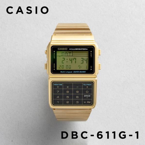 並行輸入品 10年保証 CASIO DATA BANK カシオ データバンク DBC-611G-1 ...