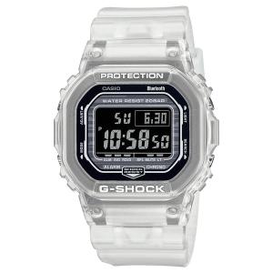 並行輸入品 10年保証 CASIO G-SHOCK カシオ Gショック DW-B5600G-7 腕時計 時計 ブランド メンズ キッズ 子供 男の子 デジタル 日付 スケルトン クリア｜timelovers