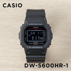 並行輸入品 10年保証 CASIO G-SHOCK カシオ Gショック DW-5600HR-1 腕時計 時計 ブランド メンズ 男の子 デジタル 日付 カレンダー 防水 ブラック 黒 レッド