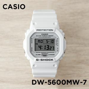 並行輸入品 10年保証 CASIO G-SHOCK カシオ Gショック DW-5600MW-7 腕時計 時計 ブランド メンズ 男の子 デジタル 日付 カレンダー 防水 ホワイト 白｜timelovers