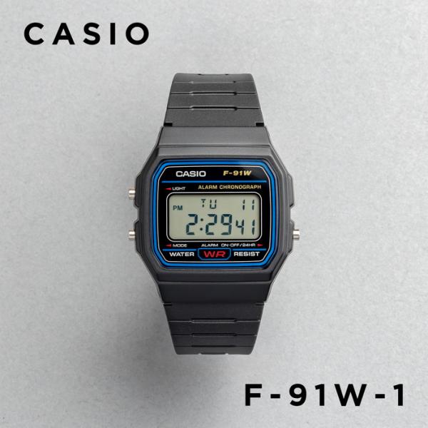 CASIO STANDARD カシオ F-91W-1 腕時計 時計 ブランド メンズ レディース チ...