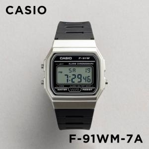 並行輸入品 10年保証 CASIO STANDARD カシオ スタンダード F-91WM-7A 腕時計 時計 ブランド メンズ レディース チープカシオ チプカシ デジタル 日付