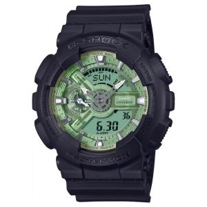 並行輸入品 10年保証 CASIO G-SHOCK カシオ Gショック GA-110CD-1A3 腕時計 時計 ブランド メンズ 男の子 アナデジ 日付 防水 ブラック｜timelovers