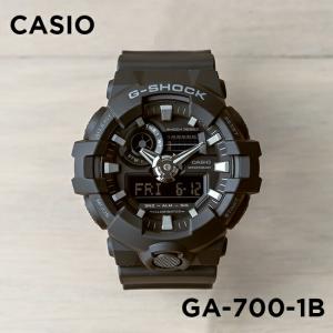 CASIO G-SHOCK カシオ Gショック GA-700-1B 腕時計 時計 ブランド メンズ 男の子 アナデジ 日付 カレンダー 防水 タイマー ブラック 黒 ギフト プレゼント