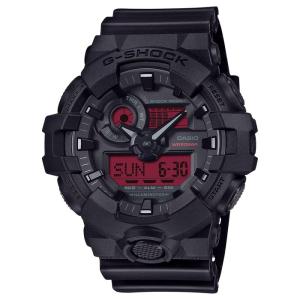 CASIO G-SHOCK カシオ Gショック GA-700BBR-1A 腕時計 時計 ブランド メンズ アナデジ 日付 防水 タイマー 計測 ブラック 日本未発売 ギフト プレゼント