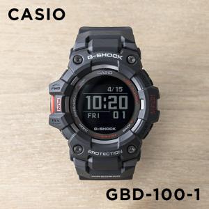 並行輸入品 10年保証 CASIO G-SHOCK カシオ Gショック Gスクワッド GBD-100-1 腕時計 時計 ブランド メンズ 男の子 ランニングウォッチ 歩数計 デジタル 防水｜timelovers