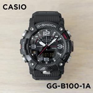 並行輸入品 10年保証 CASIO G-SHOCK カシオ Gショック マッドマスター GG-B100-1A 腕時計 時計 ブランド メンズ 男の子 アナデジ ブルートゥース 防水｜timelovers