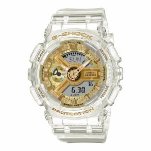 並行輸入品 10年保証 CASIO G-SHOCK WOMEN カシオ Gショック GMA-S110SG-7A 腕時計 時計 ブランド メンズ アナデジ 日付 防水 スケルトン クリア｜timelovers