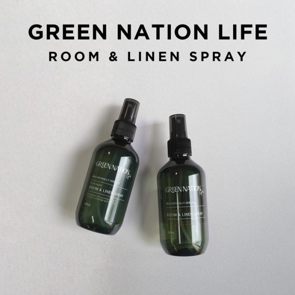 GREEN NATION LIFE ROOM &amp; LINEN SPRAY 200ML グリーンネイシ...