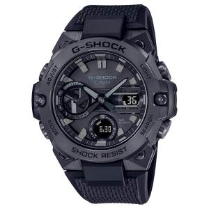 並行輸入品 10年保証 CASIO G-SHOCK G-STEEL カシオ Gショック Gスチール GST-B400BB-1A 腕時計 時計 ブランド メンズ アナデジ ソーラー スマホ 連動 日付 防水｜timelovers