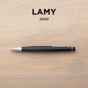LAMY ラミー 2000 ペンシル 0.5MM L101 筆記用具 文房具 シャープペンシル シャーペン ブラック 黒 シルバー
