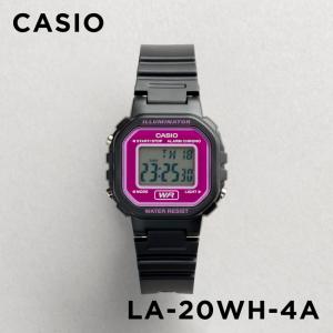 並行輸入品 10年保証 日本未発売 CASIO STANDARD カシオ スタンダード LA-20WH-4A 腕時計 時計 ブランド レディース チープカシオ チプカシ デジタル 日付｜timelovers