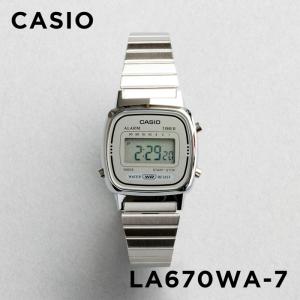カシオ腕時計 天然ダイヤモンド　チープカシオ チプカシ デジタル LA670W 天然ダイヤモンド チプカシ CASIO LA670WGAD-1DF ゴールド