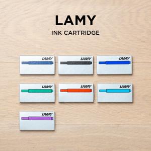 並行輸入品 LAMY INK CARTLIDGE ラミー インクカートリッジ 5本入 筆記用具 文房具 ブランド万年筆 ブラック 黒 ブルー 青 ネイビー レッド 赤｜timelovers
