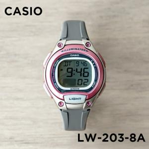 並行輸入品 10年保証 CASIO STANDARD カシオ スタンダード LW-203-8A 腕時計 時計 ブランド レディース チープカシオ チプカシ デジタル 日付 グレー｜timelovers