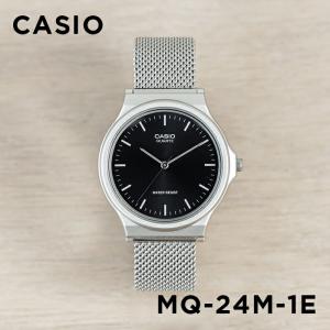 並行輸入品 10年保証 CASIO STANDARD カシオ スタンダード MQ-24M-1E 腕時計 時計 ブランド メンズ レディース チープカシオ チプカシ アナログ メッシュ｜timelovers