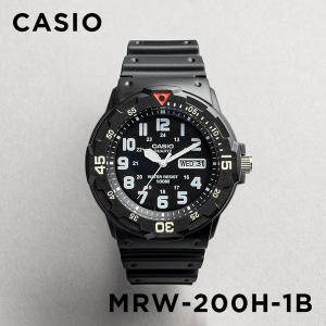 並行輸入品 10年保証 CASIO STANDARD MENS カシオ スタンダード MRW-200H-1B 腕時計 時計 ブランド メンズ 子供 男の子 チープカシオ｜timelovers