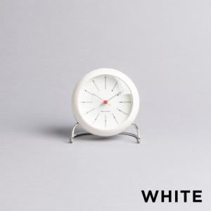 並行輸入品 訳あり 汚れあり ARNE JACOBSEN TABLE CLOCK BANKERS アルネ ヤコブセン テーブル クロック バンカーズ 置き時計 時計 ブランド 目覚まし