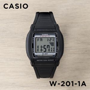 並行輸入品 訳あり 風防内ゴミあり 日本未発売 CASIO STANDARD カシオ スタンダード W-201-1A 腕時計 時計 ブランド メンズ チープ チプカシ デジタル 日付｜timelovers