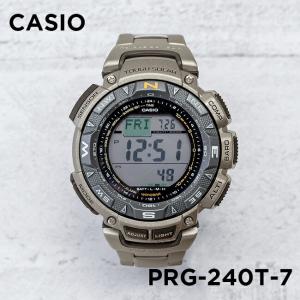 10年保証 CASIO PROTREK カシオ プロトレック PRG-240T-7 腕時計 時計 ブランド メンズ アウトドア トレッキング 登山 デジタル ソーラー 日付 カレンダー 防