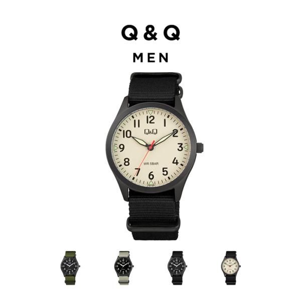 並行輸入品 日本未発売 CITIZEN Q&amp;Q MEN Q76B 腕時計 時計 ブランド メンズ 子...