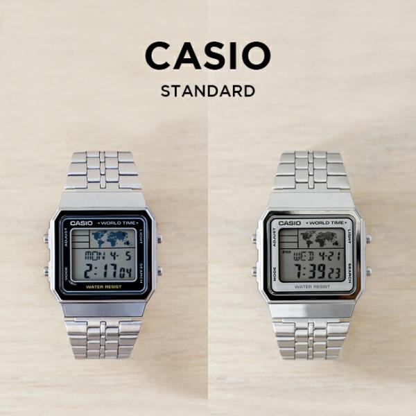 CASIO STANDARD カシオ A500WA 腕時計 時計 ブランド メンズ レディース チー...