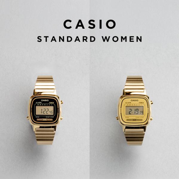 CASIO STANDARD LADYS カシオ LA670WGA 腕時計 時計 ブランド レディー...