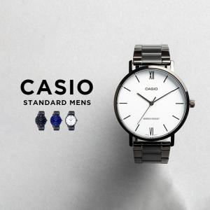 並行輸入品 10年保証 日本未発売 CASIO STANDARD カシオ スタンダード MTP-VT01B 腕時計 時計 ブランド メンズ レディースチープ チプカシ アナログ｜TIME LOVERS