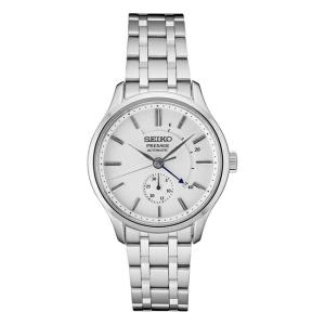 10年保証 日本未発売 SEIKO セイコー プレサージュ SSA395 腕時計 メンズ 逆輸入 アナログ ホワイト 白 シルバー 海外モデル