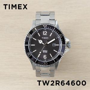TIMEX HARBORSIDE タイメックス ハーバーサイド 42MM TW2R64600 腕時計 時計 ブランド メンズ ダイバー風 アナログ ブラック 黒 シルバー
