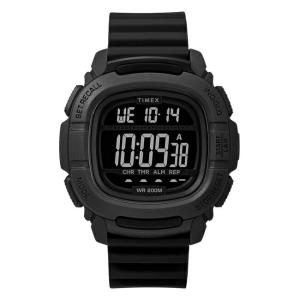 並行輸入品 TIMEX COMMAND タイメックス コマンド 47MM TW5M26100 腕時計 時計 ブランド メンズデジタル ブラック 黒 オールブラック｜timelovers