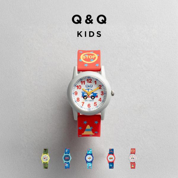 日本未発売 CITIZEN シチズン Q&amp;Q 腕時計 時計 ブランド キッズ 子供 男の子 女の子 ...