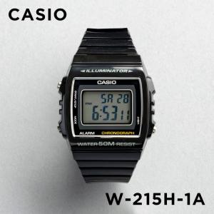 並行輸入品 10年保証 CASIO STANDARD カシオ スタンダード W-215H-1A 腕時計 時計 ブランド メンズ レディース チープカシオ チプカシ デジタル 日付｜timelovers