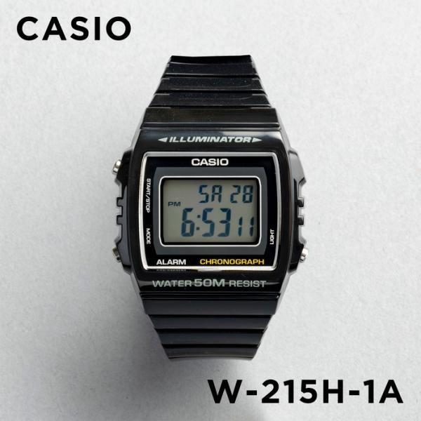 並行輸入品 10年保証 CASIO STANDARD カシオ スタンダード W-215H-1A 腕時...