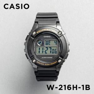 並行輸入品 10年保証 日本未発売 CASIO STANDARD カシオ スタンダード W-216H-1B 腕時計 時計 ブランド メンズ レディース チープカシオ チプカシ デジタル 日付｜timelovers