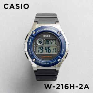 並行輸入品 10年保証 日本未発売 CASIO STANDARD カシオ スタンダード W-216H-2A 腕時計 時計 ブランド メンズ レディース チープカシオ チプカシ デジタル 日付｜timelovers