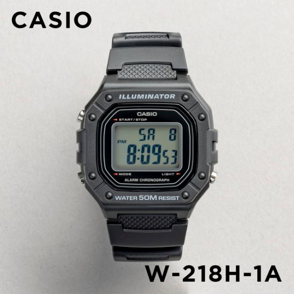 CASIO STANDARD カシオ W-218H-1A 腕時計 時計 ブランド メンズ レディース...
