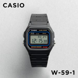 並行輸入品 10年保証 日本未発売 CASIO STANDARD MENS カシオ スタンダード W-59-1 腕時計 時計 ブランド メンズ 男の子 チープカシオ チプカシ デジタル 日付｜timelovers