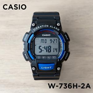 並行輸入品 10年保証 日本未発売 CASIO STANDARD カシオ スタンダード W-736H-2A 腕時計 時計 ブランド メンズ レディース チープ チプカシ デジタル 日付 防水